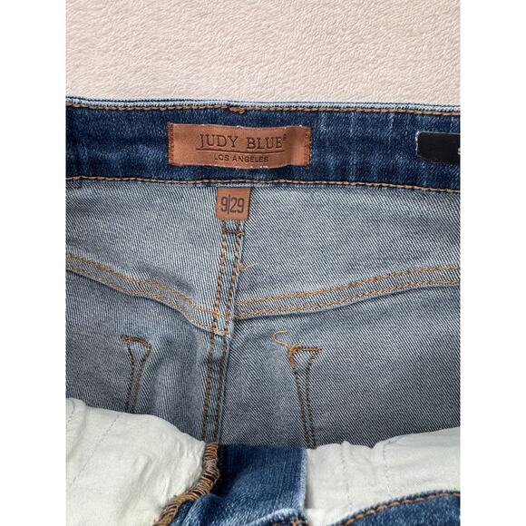 Judy Blue High Rise Slim Jeans Tummy Control 9 29 Johanna - Picture 4 of 12